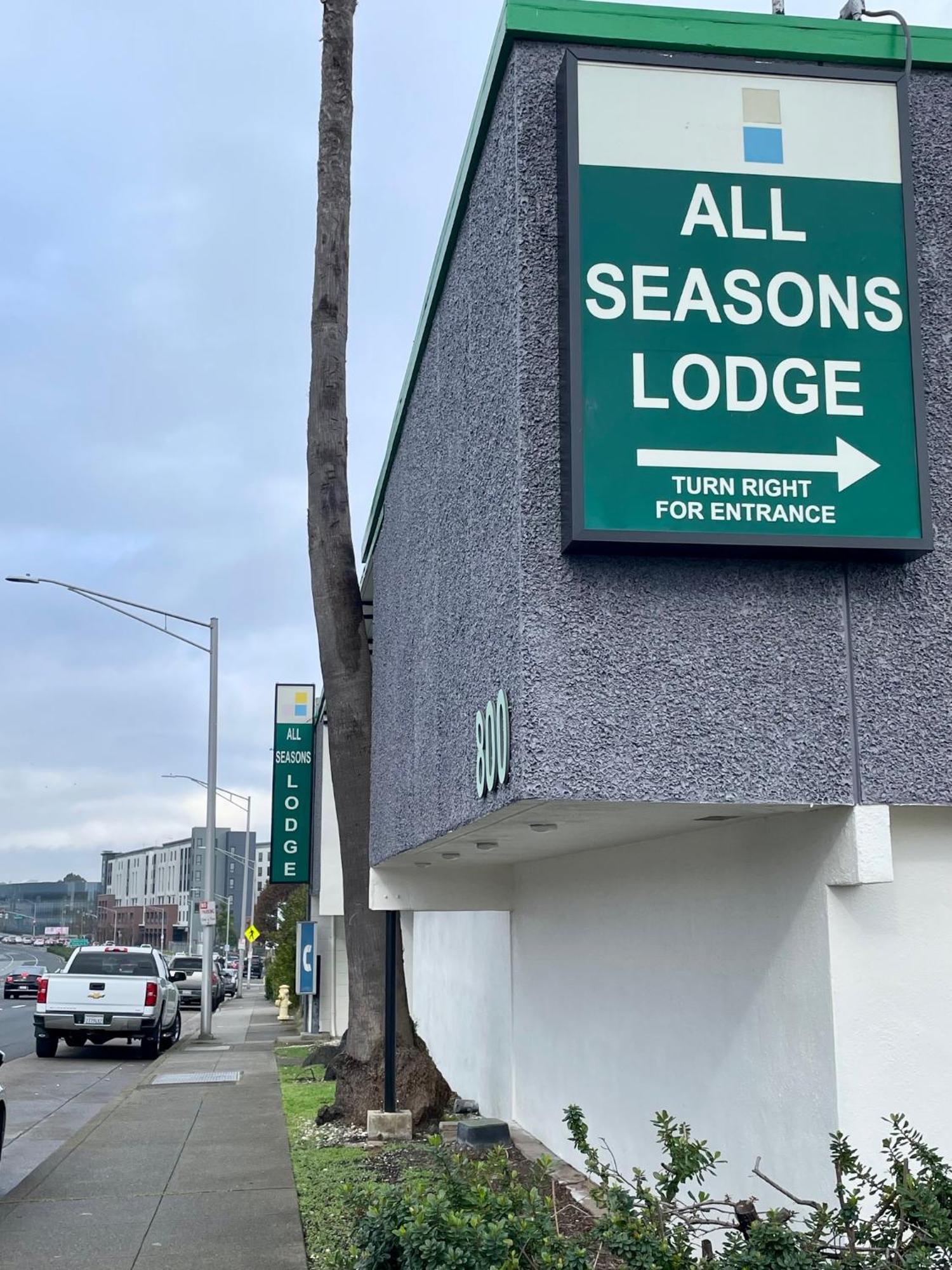 All Seasons Lodge South San Francisco Exteriör bild